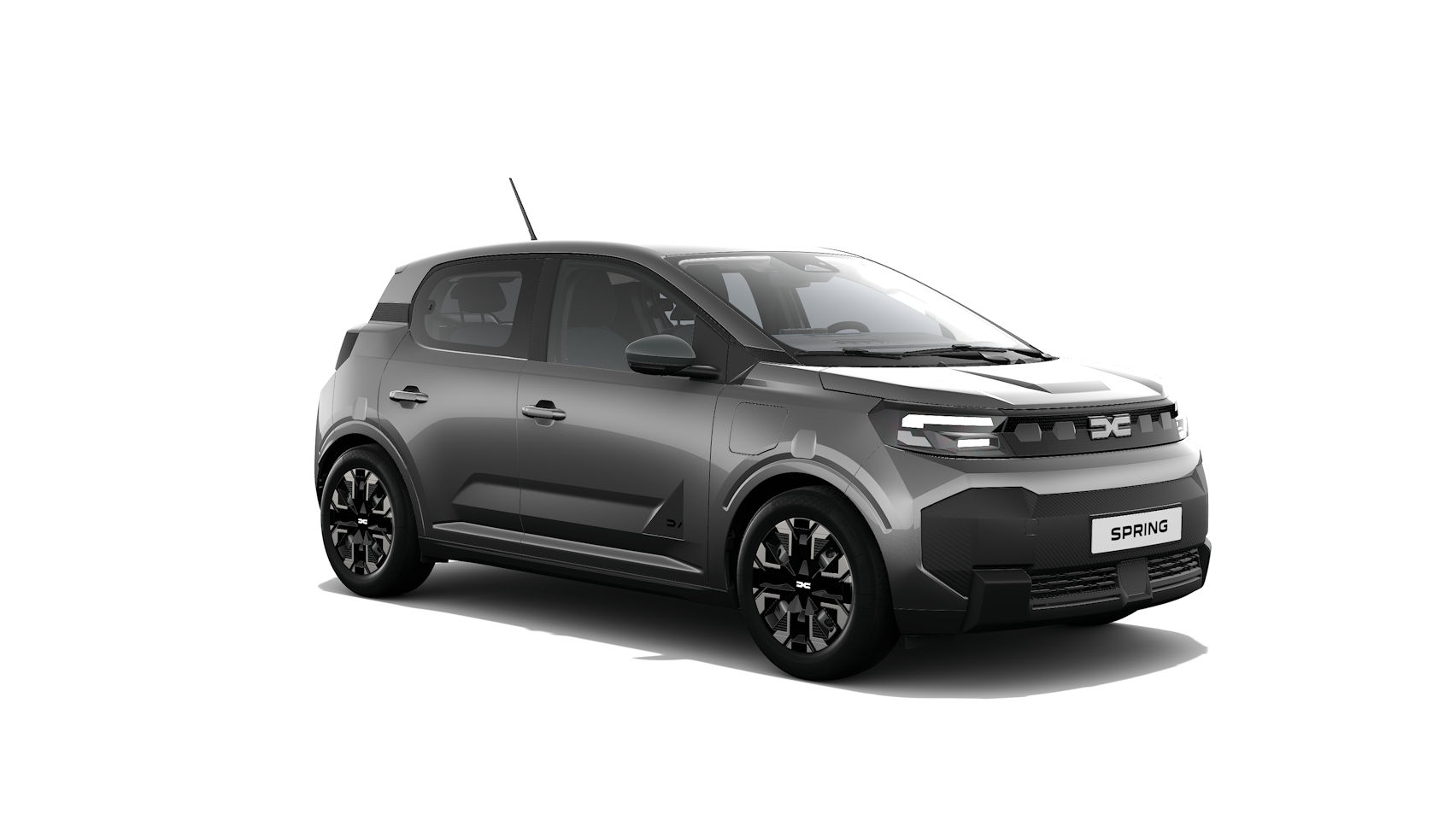 Dacia Spring in gris schiste KQG